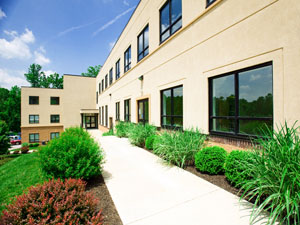 Attractive entrances to office spaces