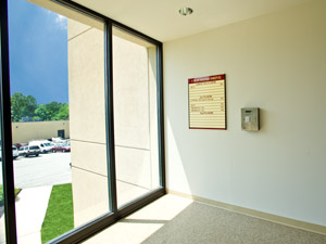 Secure Building Entrance